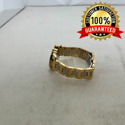 Movado Swiss Ladies Bold Diamond Gold Watch 36mm - Thumbnail 7